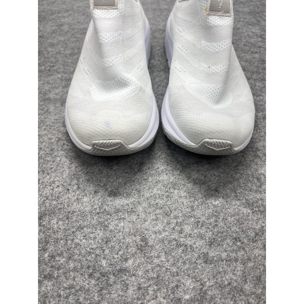 Hoka One One Cavu 3 Slip Shoes Womens Size 10.5 White Running Road 1106485 WLRC - Picture 3 of 8